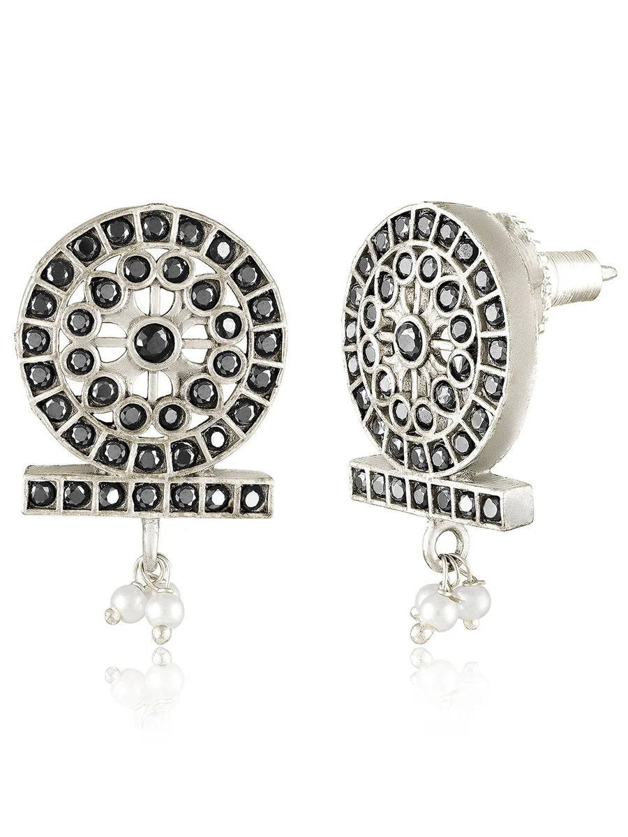 Classic Round Mandala Necklace Set