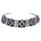 Classic Crystal Cluster Necklace Set