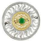 Sunburst Design Traditional Ring