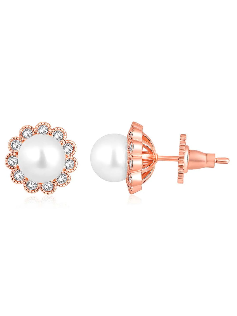 Pearl Studs for Women – Timeless & Elegant Earrings | Peora