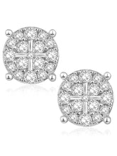 Mystic Golden Charms CZ Studs