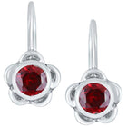 Graceful Flower Charm Earrings