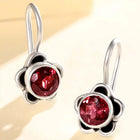 Graceful Flower Charm Earrings