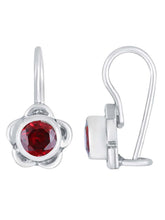 Graceful Flower Charm Earrings