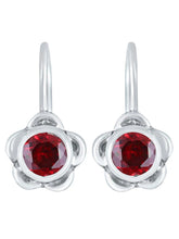 Graceful Flower Charm Earrings