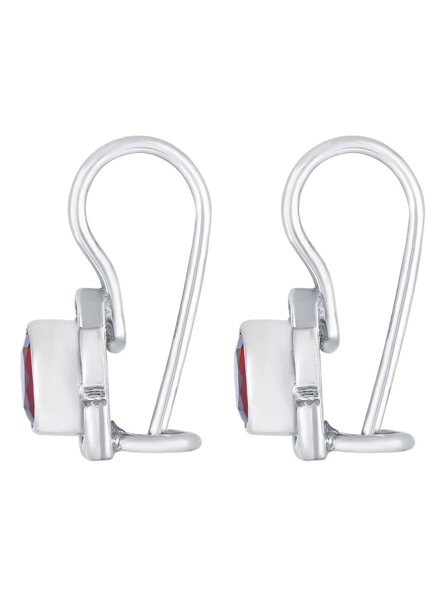 Graceful Flower Charm Earrings