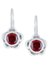 Graceful Flower Charm Earrings