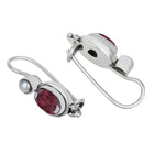 Blossoming Beauty Drop Earrings - Rani Pink