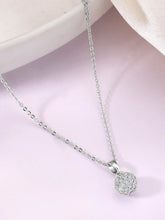 Sparkle Sphere CZ Pendant Chain