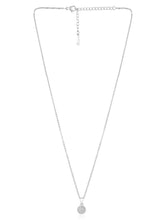 Sparkle Sphere CZ Pendant Chain