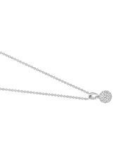 Sparkle Sphere CZ Pendant Chain