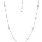 Dusky Charm Textured Chain Necklace