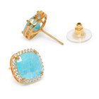 Graceful CZ & Crystal Stud Earrings
