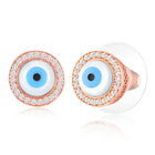 Evil Eye Stud Earrings – Protective & Trendy | Peora

