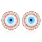 Evil Eye Stud Earrings – Protective & Trendy | Peora

