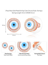 Evil Eye Stud Earrings – Protective & Trendy | Peora

