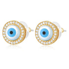 Eye Stud Earrings | Chic & Symbolic Everyday Styles – Peora

