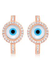 Evil Eye Hoop Earrings – Stylish & Protective Designs | Peora