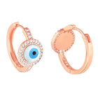 Evil Eye Hoop Earrings – Stylish & Protective Designs | Peora