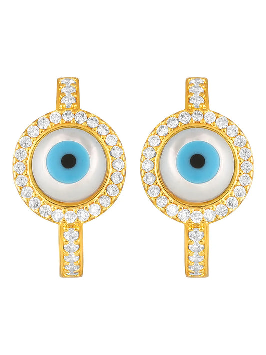 Eye Hoop Earrings | Trendy & Bold Statement Styles – Peora