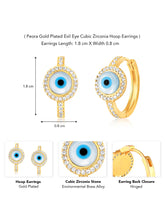 Eye Hoop Earrings | Trendy & Bold Statement Styles – Peora