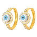Eye Hoop Earrings | Trendy & Bold Statement Styles – Peora