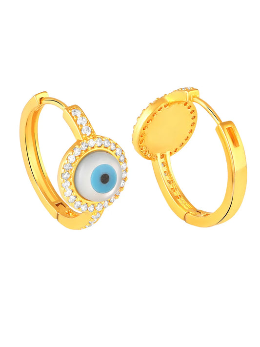 Eye Hoop Earrings | Trendy & Bold Statement Styles – Peora