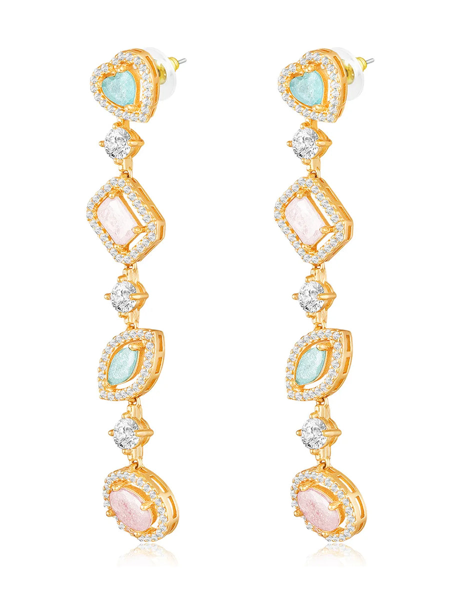 Crystal Drop Earrings – Shimmering & Elegant Styles | Peora