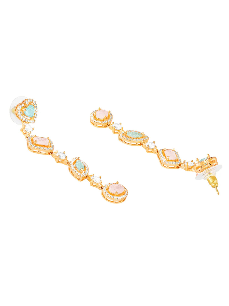 Crystal Drop Earrings – Shimmering & Elegant Styles | Peora