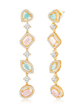 Crystal Drop Earrings – Shimmering & Elegant Styles | Peora