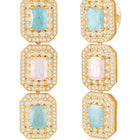 Crystal Drops – Elegant & Sparkling Earrings | Peora