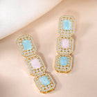Geometric Style CZ & Crystal Drops