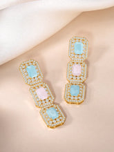 Geometric Style CZ & Crystal Drops