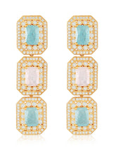 Crystal Drops – Elegant & Sparkling Earrings | Peora