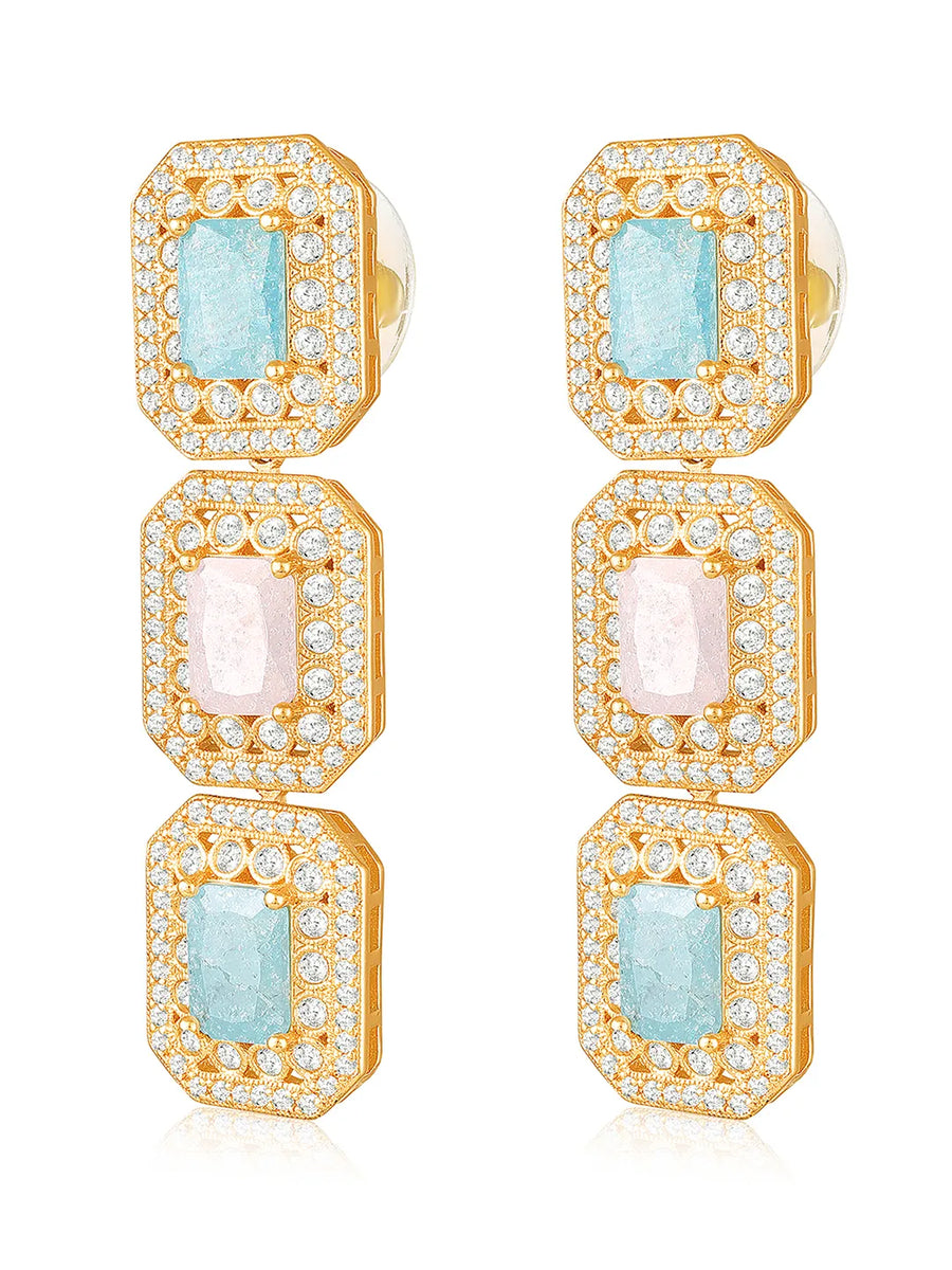 Crystal Drops – Elegant & Sparkling Earrings | Peora