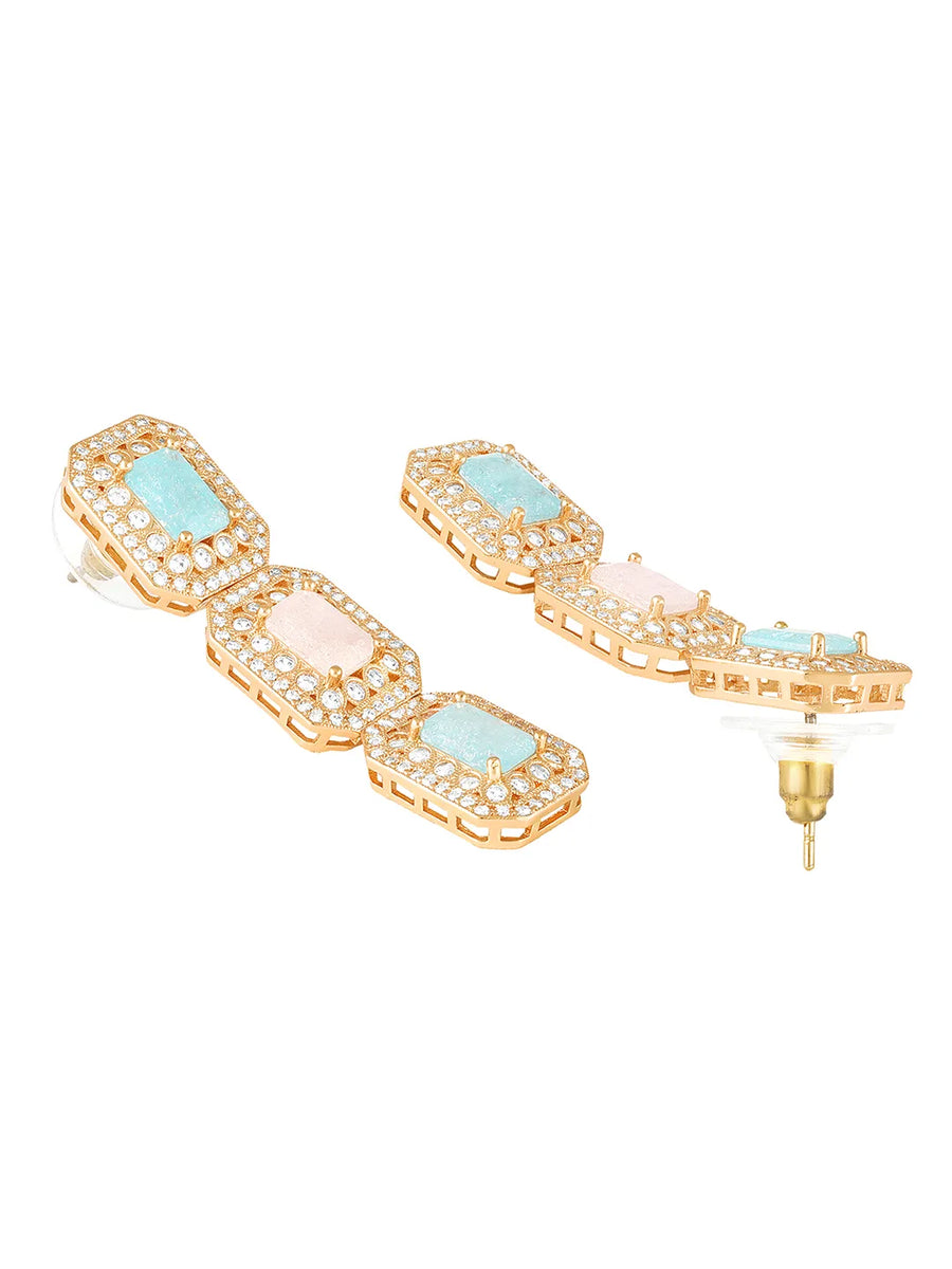 Crystal Drops – Elegant & Sparkling Earrings | Peora