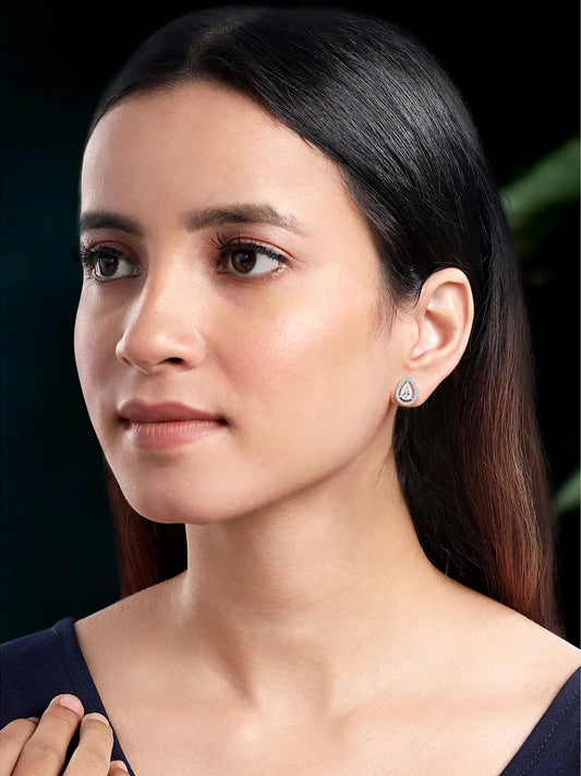 Crystal Stud Earrings | Elegant Sparkle for Every Day – Peora

