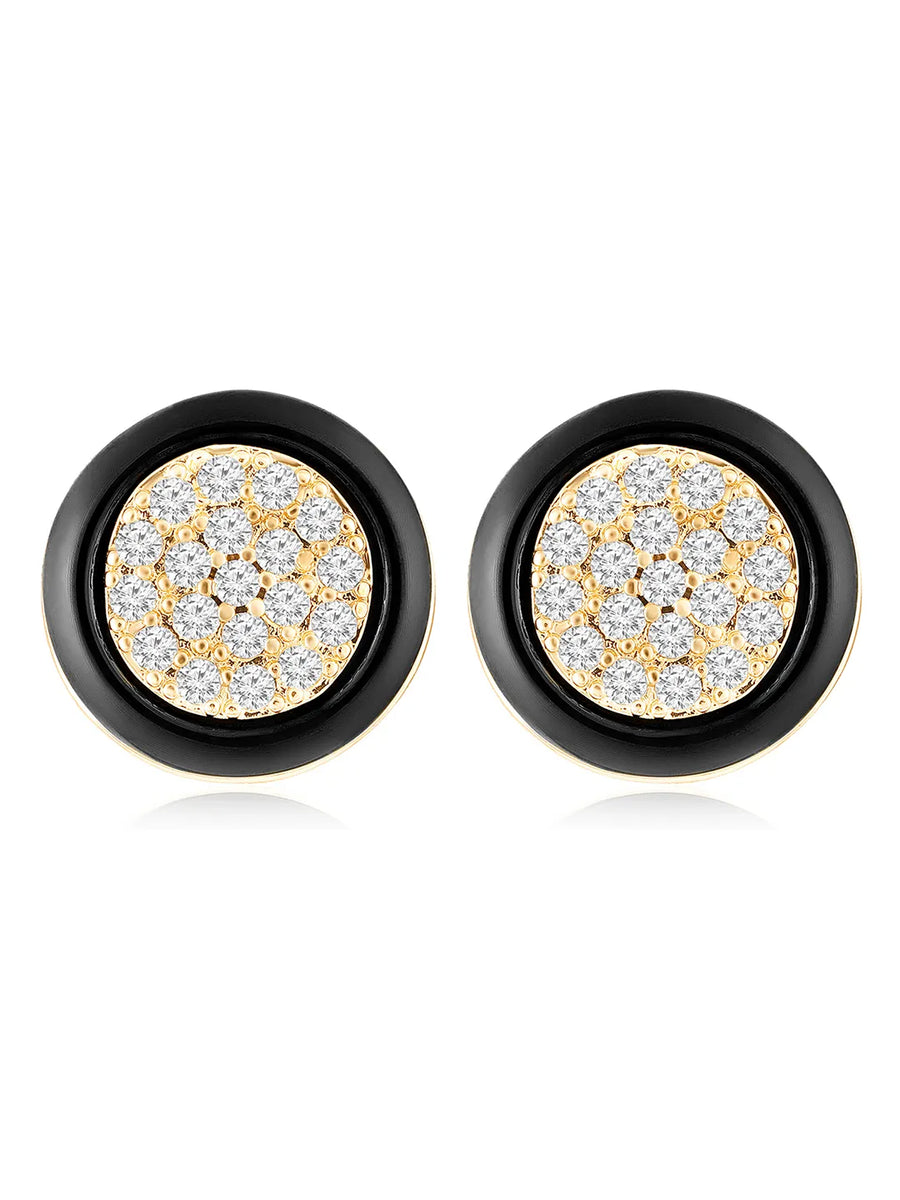 Round Stud Earrings – Timeless & Elegant Looks | Peora