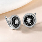 Flawless CZ Round Stud Earrings