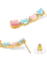 Shimmering Crystal Drop Earrings