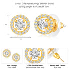 Stud Earrings – Classic & Elegant Styles | Peora

 
