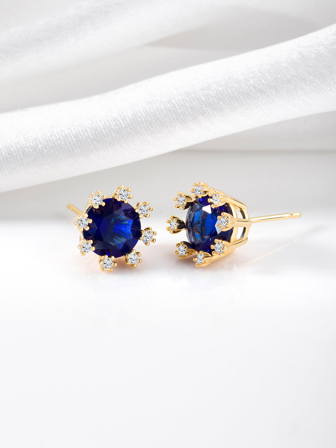 Versatile CZ Blue Studs