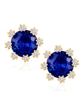 Versatile CZ Blue Studs