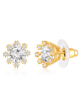 Chic and Versatile CZ Stud Earrings