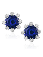 Versatile CZ Blue Studs