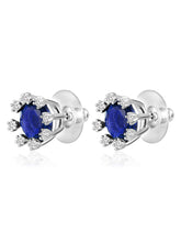 Versatile CZ Blue Studs