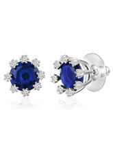 Versatile CZ Blue Studs