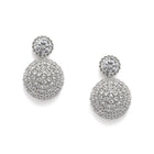 Elegant Disco Ball Shape Earrings