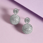 Elegant Disco Ball Shape Earrings