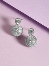 Elegant Disco Ball Shape Earrings